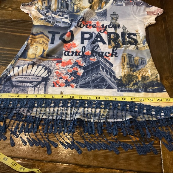 Style & Co. Paris Graphic Women's Top - Multicolor - Picture 7 of 8